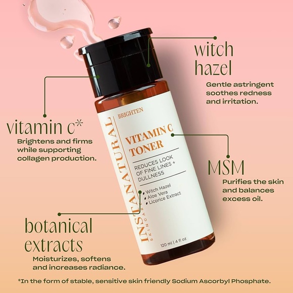 💜 InstaNatural Vitamin C Toner - NWT - Picture 2 of 16